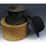 A Top Hat; a Bowler,