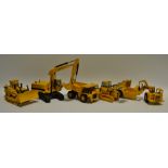Joal earth moving models - caterpillar scraper, shovel, digger, dumper truck,