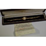 A 9ct gold Rotary wristwatch,