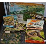 Airfix - a H0-00 scale Pontoon Bridge Assault set boxed additional figures;