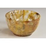 A 19th century Derbyshire fluorspar bowl,