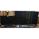 A Panasonic TX-40CS520B LCD TV; another,