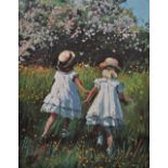 Sherree Valentine Daines, by and after, Golden Meadow, limited edition 69/195,