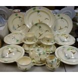 A Royal Doulton The Coppice pattern part dinner and tea service,