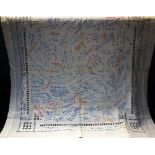 Military - World War One - a tablecloth,