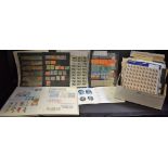 Stamps - GB and world stamps with full sheets, stock books,