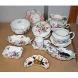 Royal Crown Derby including Derby Posies jugs, trinket dishes,