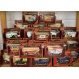 Die-Cast Vehicles - Matchbox Models of Yesteryear including cars, advertising vans, etc boxed,