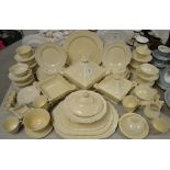 A Mason's Oak pattern dinner and tea service, comprising plates, tureen, jugs, cups and saucers,