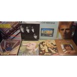 Vinyl Records - albums and singles including The Beatles, Matching Mole, David Bowie, Rod Stewart,
