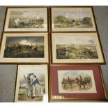 Edmund Walker (1814 - 1882), after William Simpson (1823 - 1899), a set of four Crimean War prints,