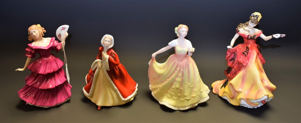 A Royal Doulton figure, Rachel, Pretty Ladies range; others, Jennifer, Figure of the Year 1994,