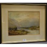 Harold Gresley Snowdonian Scene signed, watercolour,