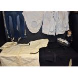 Royal Navy - an early 20th century sailor's uniform ratings, including collars,