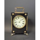 A 19th century mantel clock,