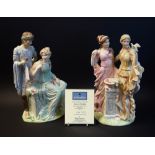 A Wedgwood ceramic figure group, The Classical Collection, Peace & Friendship,