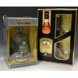 Bells Scotch Whisky, 20 Years, in bell decanter; The Famous Grouse Gold Reserve,