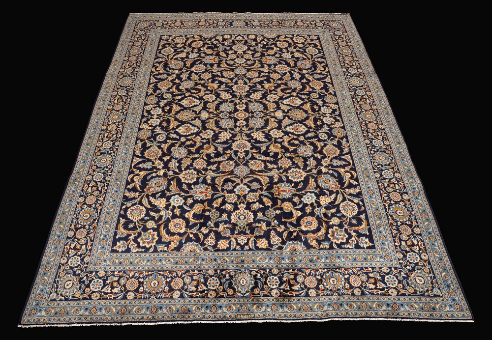 A Kashan carpet,