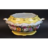 A Continental style Chelsea House pattern open tureen,