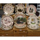 Mining Interest - a quantity of collector's plates the majority depicting regional collieries,