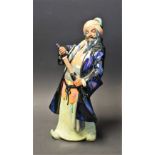 A Royal Doulton ceramic figure, Blue Beard,