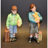 Ceramics - a Royal Doulton figure, Boy Evacuee, HN3202, limited edition no.