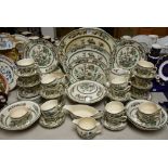 An extensive Indian Tree dinner service, by Johnson Brothers, comprising dinner plates,