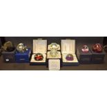 Caithness Paperweights - Moonscape, Fireball, Moonflower, Mooncrystal,