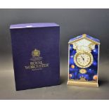 A Royal Worcester clock, To Celebrate The Millennium, 2000AD, limited edition 1640/2000,