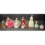 Ceramics - a Royal Doulton Pretty Ladies figure, Treasured Moments, boxed; others, Diana HN2468,