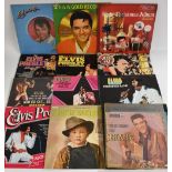 12" Vinyl LPs, Elvis Presley, including Film Soundtracks (20), compilations 12" singles (2),