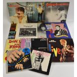 12" Vinyl LPs mainly British Rock 'n' Roll including Johnny Kidd & The Pirates (inc.