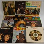 12" Vinyl LPs - Mainly 1960's & 70's Pop including The Small Faces; the Beach Boys;