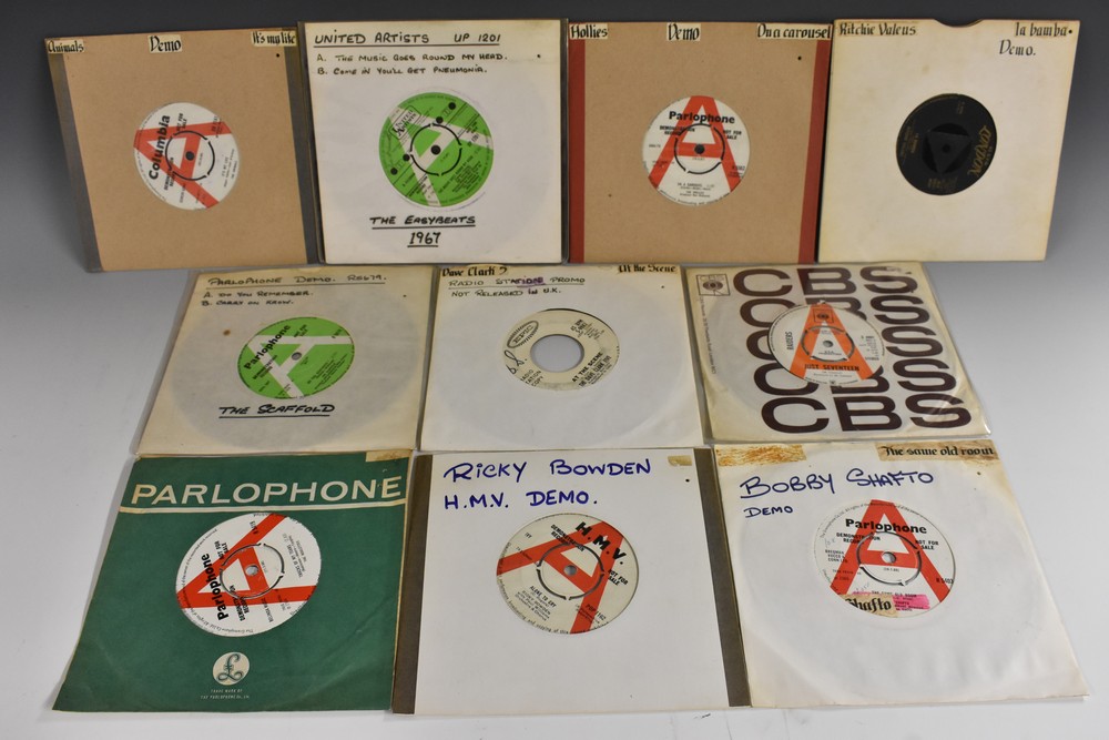 7" Vinyl Demonstration / Promotion Singles, including v.