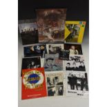 Autographed photographic images and others to include Carole King, Art Garfunkel, The Jam, Sting,