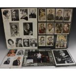 Autographs - Film, TV and Entertainment - inc David Niven, John Gielgud, Maggie Smith, Diana Rigg,