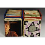 Vinyl Records - Singles, 1960s and later, inc The Beatles, The Rolling Stones, Free,