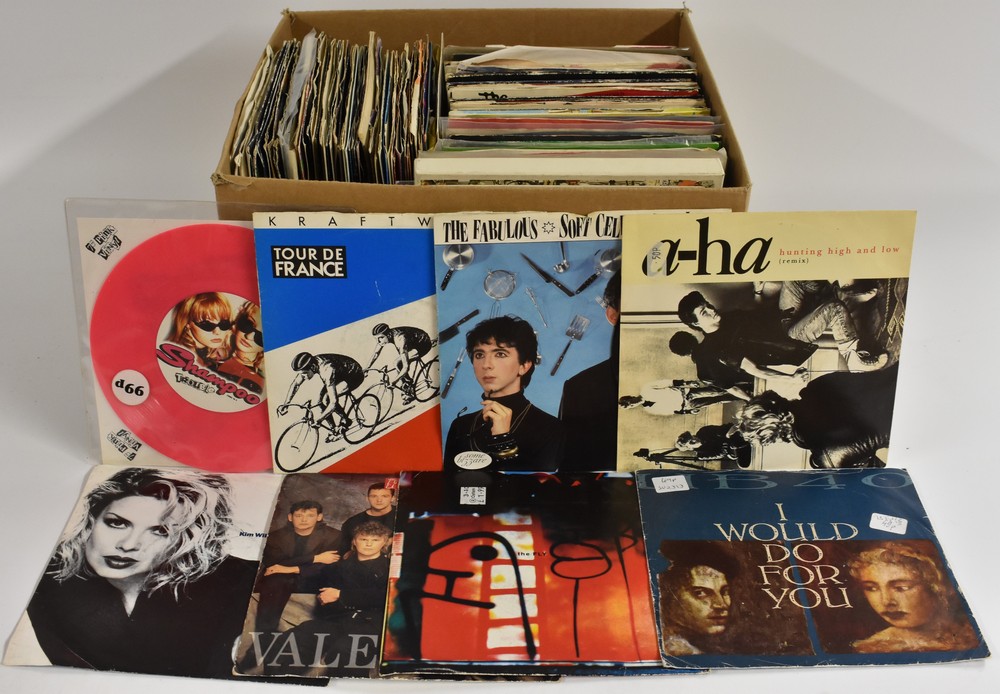 Vinyl Records - Singles, Punk, Post Punk, Alternative etc inc, Com-Sat Angels, Gary Numan,