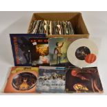 Vinyl Records - Singles, Rock, Heavy Metal etc inc The Steve miller Band, Marillion, T Rex,