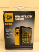 JCB Heavy Duty Electric Fan Heater