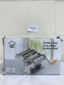 Stainless Steel Paster Maker by Mister Chef RRP £69.99