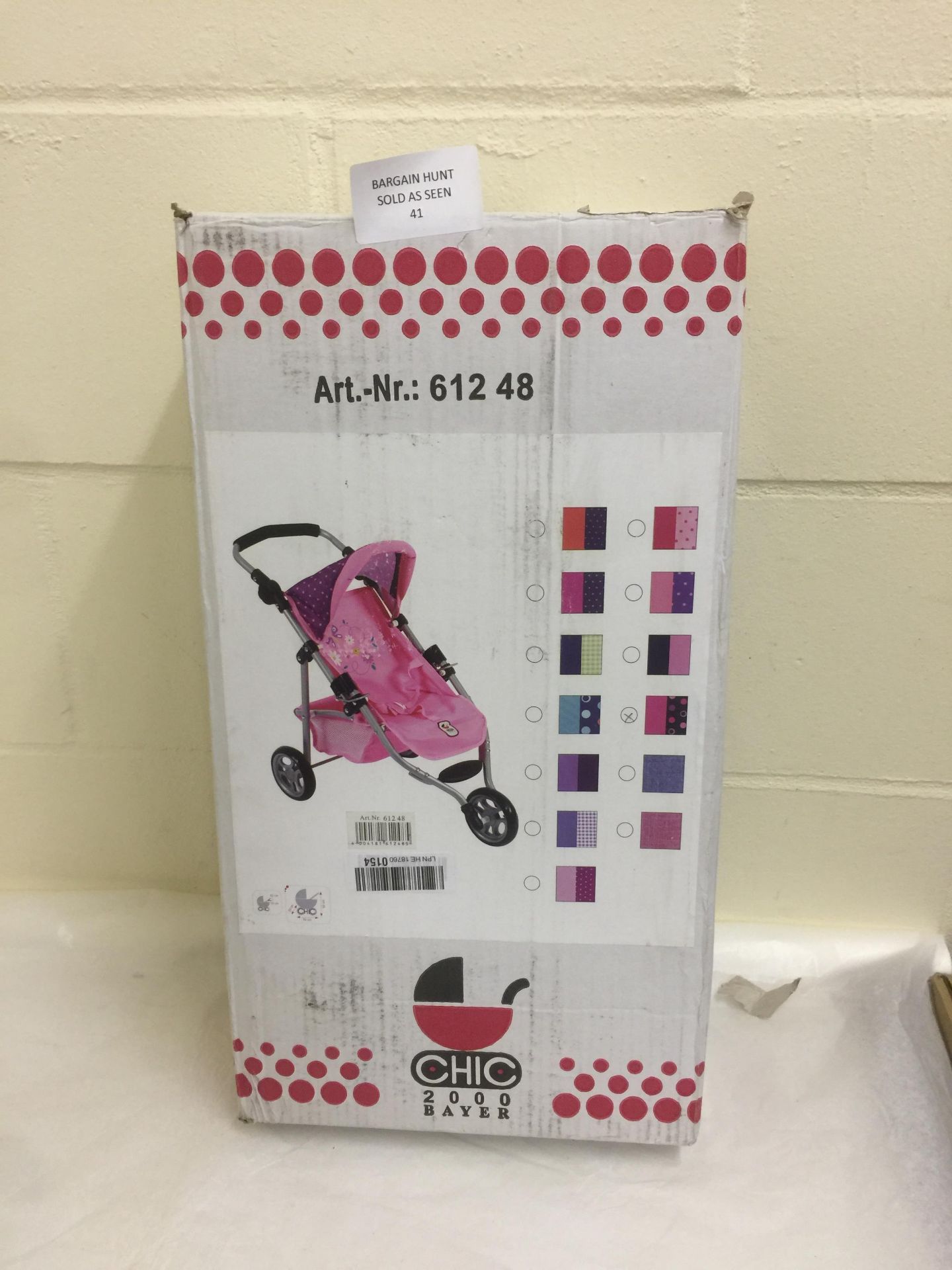 Bayer Chic Small Doll Pram