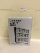 Letter Light Box