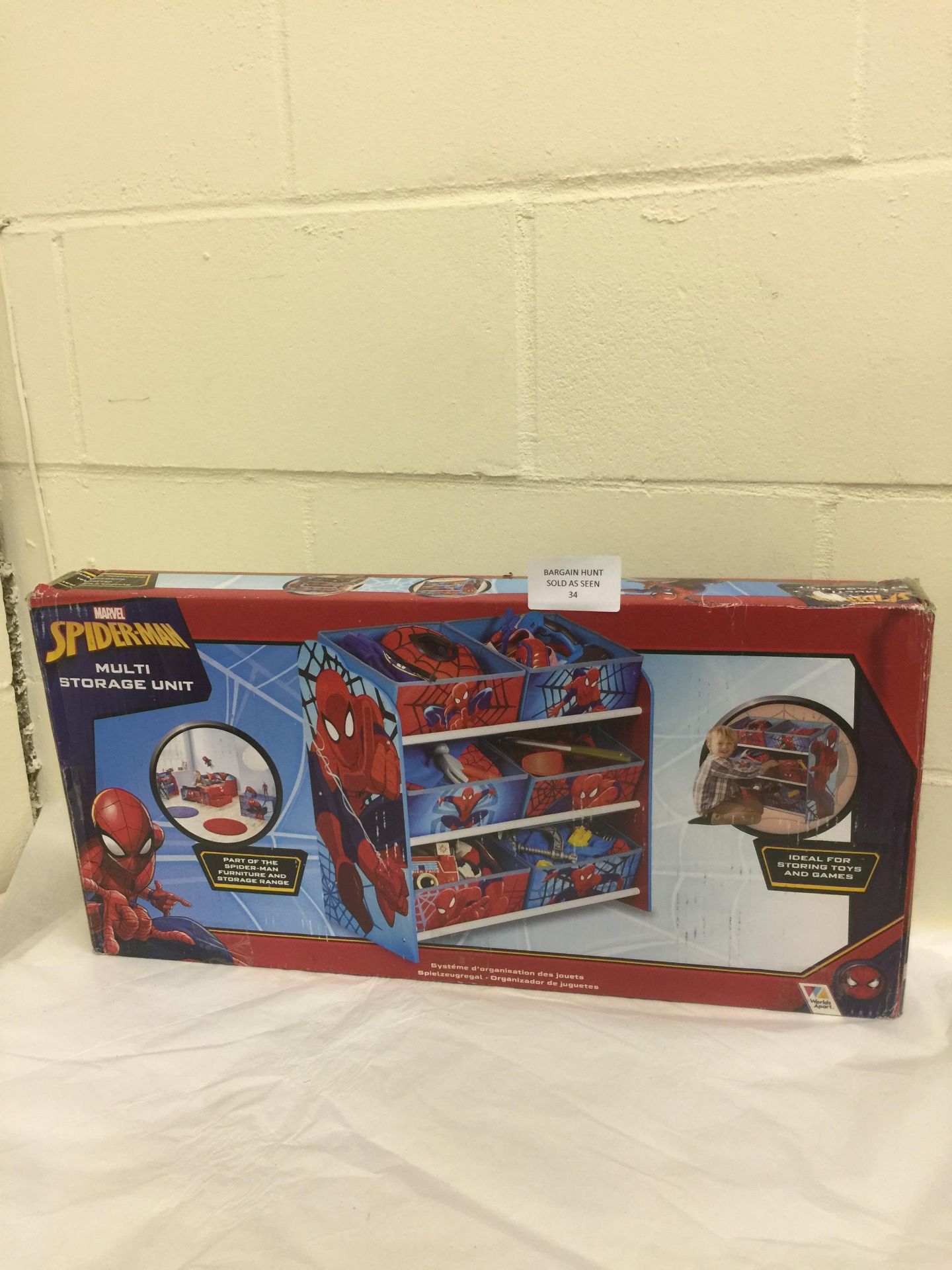Marvel Spiderman Multi Storage Unit