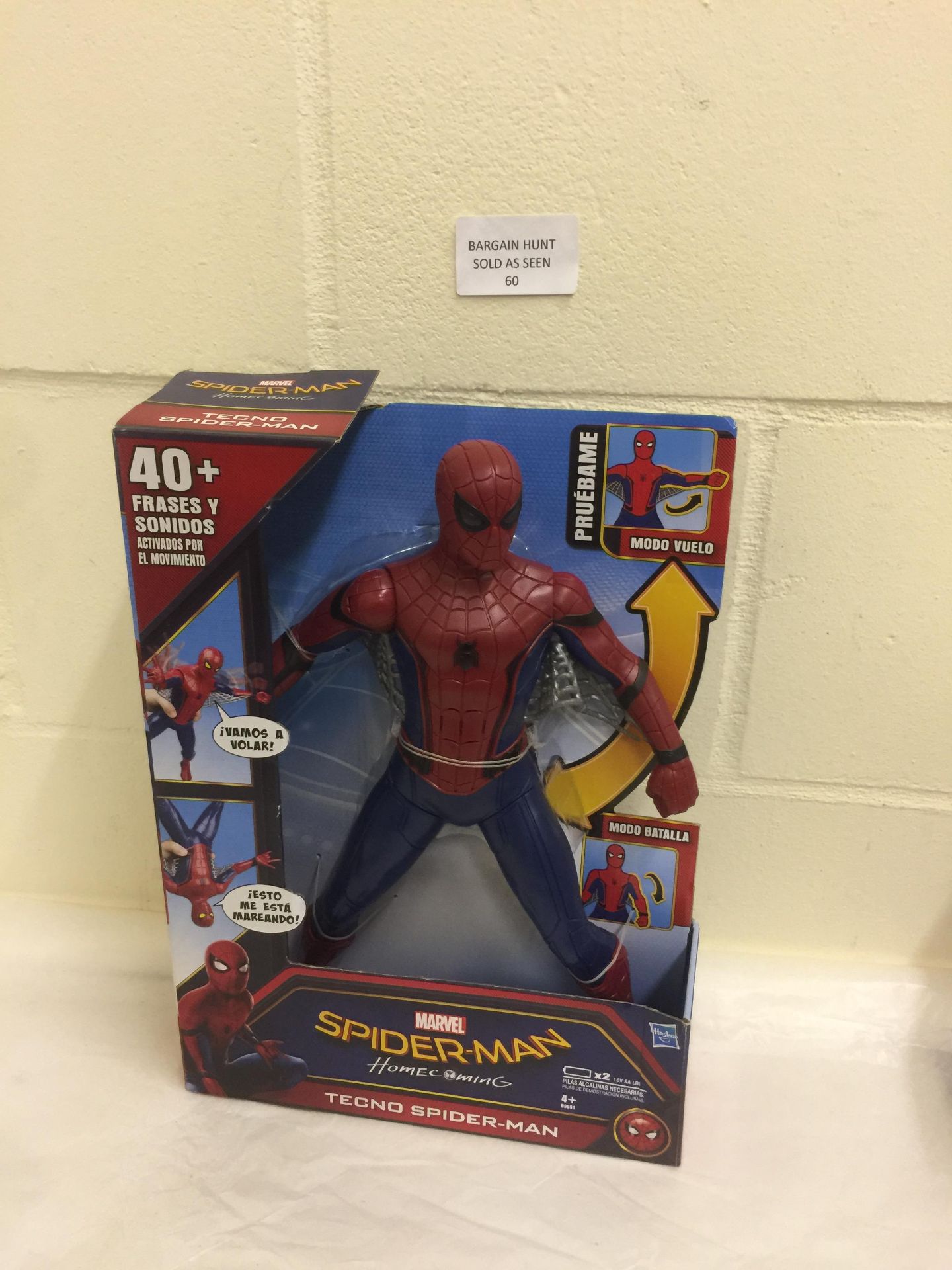 Marvel Spiderman Interactive Figure RRP £49.99