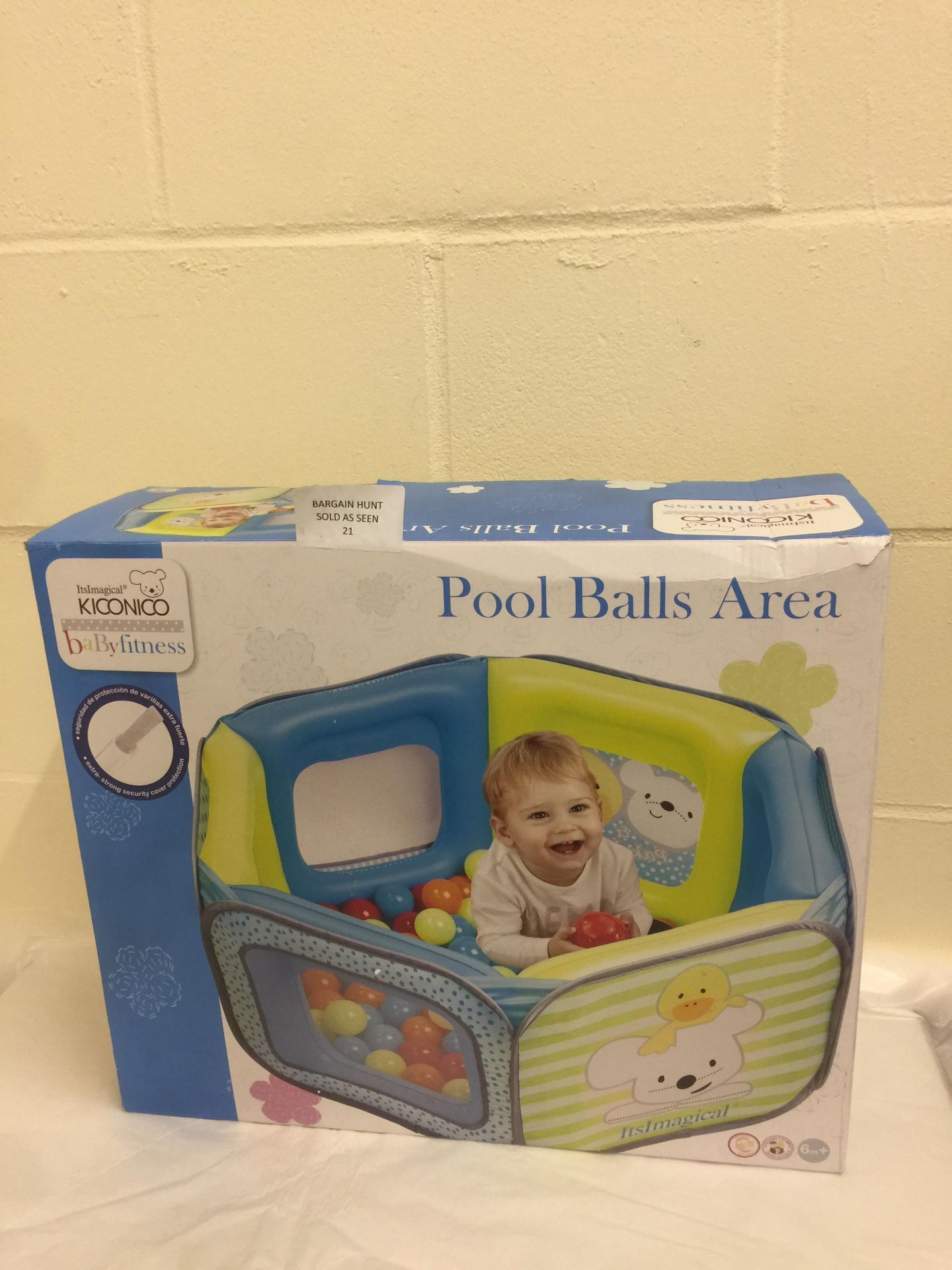 Baby Fitness Pool Balls Area