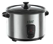 Russell Hobbs Rice Cooker and Steamer 19750, 1.8 L - Silver