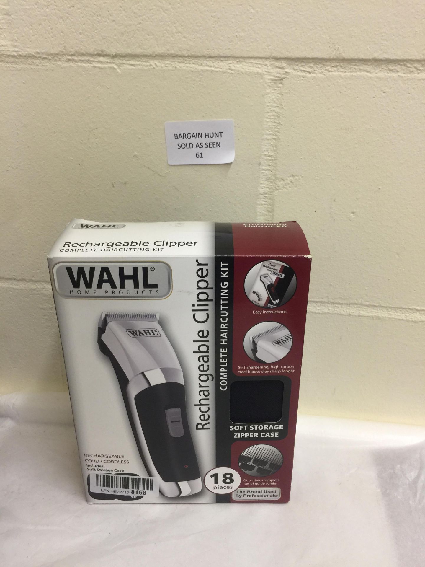 Wahl 09655-016 Rechargeable Clipper