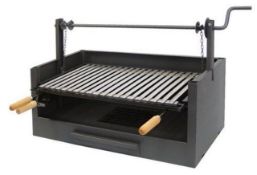 Imex El Zorro Raised Barbecue Drawer Stainless Steel Grill RRP £119.99