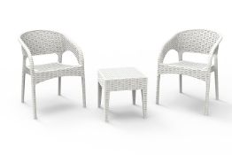 Resol Bahia Outdoor Garden Set 2 Chairs And Table RRP £89.99